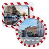 Verkehrsspiegel aus Edelstahl